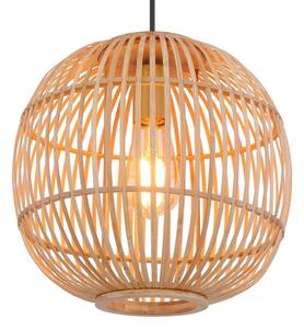 Globo 15368H - Lustr na lanku HILDEGARD 1xE27/60W/230V bambus