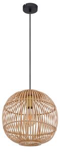 Globo 15368H - Lustr na lanku HILDEGARD 1xE27/60W/230V bambus