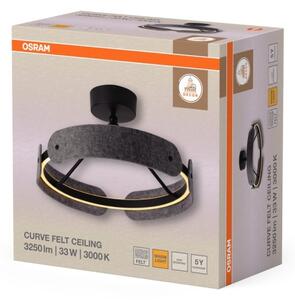 Osram - LED Přisazený lustr DECOR CURVE LED/33W/230V pr. 43 cm šedá
