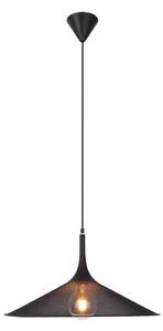 Lustr na lanku KIRUNA 1xE27/40W/230V pr. 50 cm černá