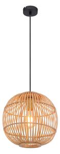 Globo 15368H - Lustr na lanku HILDEGARD 1xE27/60W/230V bambus