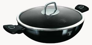 Pánev wok's nepřilnavým povrchem a pokličkou Black Vantage