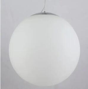 Kovový lustr bílé Ball 50 – Bílá