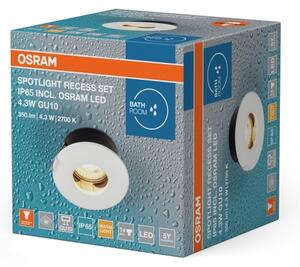 Osram - LED Koupelnové podhledové svítidlo SPOT 1xGU10/4,3W/230V 2700K IP65 bílá