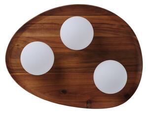 Osram - Stropní svítidlo ACACIA NEST 3xG9/5W/230V akácie