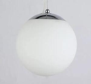Kovový lustr bílé Ball 30 – Bílá