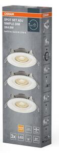 Osram - SADA 3x LED Podhledové svítidlo SPOT LED/4,9W/230V 2700K bílá