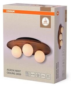 Osram - Stropní svítidlo ACACIA NEST 3xG9/5W/230V akácie