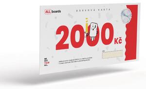 Dárková karta ALLboards v hodnotě 2000 kč
