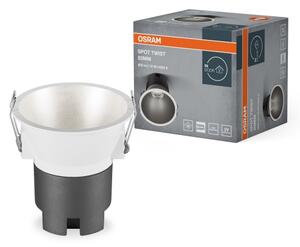 Osram -LED Podhledové svítidlo SPOT TWIST LED/10W/230V pr. 9,3 cm bílá/stříbrná