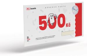 Dárková karta ALLboards v hodnotě 500 kč