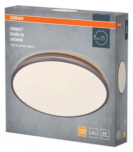 Osram - LED Stropní svítidlo ORBIS DUBLIN LED/24W/230V pr. 39 cm stříbrná