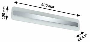 Paulmann nástěnné svítidlo Lukida LED 1x9W teplá bílá IP44 Chrom/Bílá 704.63 P 70463
