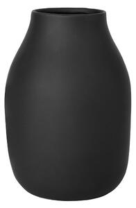 Váza COLORA černá Ø 14 cm BLOMUS