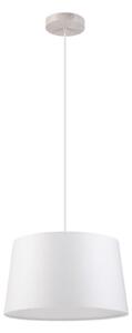 Lustr na lanku AIDA 1xE27/60W/230V pr. 35 cm dub/bílá