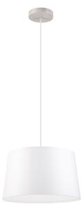 Lustr na lanku AIDA 1xE27/60W/230V pr. 35 cm dub/bílá