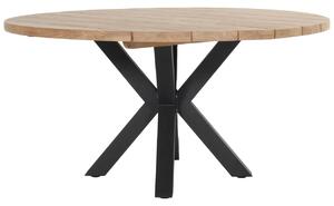 Zahradní kulatý stůl Stephanie Hartman o rozměru r.150cm Barva: black