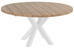 Zahradní kulatý stůl Stephanie Hartman o rozměru r.150cm Barva: white