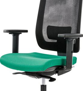 ANTARES kancelářská židle 1930 SYN Eclipse NET PDH, nosnost 130 kg, Mechanika: SL s posuvem sedáku, Hlavová opěrka: Ano, Područky: BR16 PU, Kříž: Plastový černý. Židle je v plné výbavě