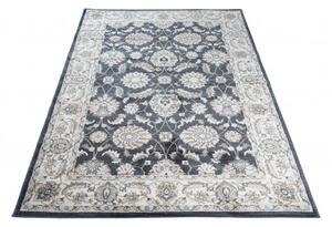 Makro Abra Kusový koberec klasický DUBAI T598B antracitový Rozměr: 120x170 cm