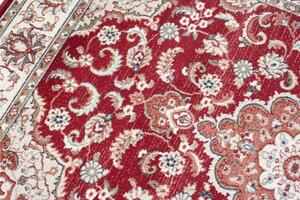 Makro Abra Kusový koberec klasický DUBAI Z287A červený Rozměr: 80x150 cm