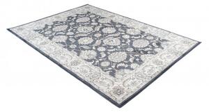 Makro Abra Kusový koberec klasický DUBAI T598B antracitový Rozměr: 80x150 cm