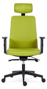 ANTARES kancelářská židle 1740 SYN Vion PDH, nosnost 120 kg, Mechanika: SL s posuvem sedáku, Hlavová opěrka: Ano, Područky: BR16 PU, Kříž: Plastový černý. Židle je v plné výbavě