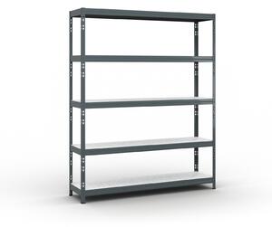 Policový regál 1966x1600x400 mm, nosnost 350kg