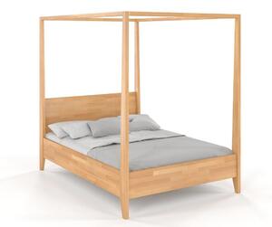 Buková postel s baldachýnem - Canopy , 180x200 cm