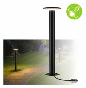 PAULMANN Plug & Shine LED stojací svítidlo Plate samostatné svítidlo IP44 2200K 7W antracit