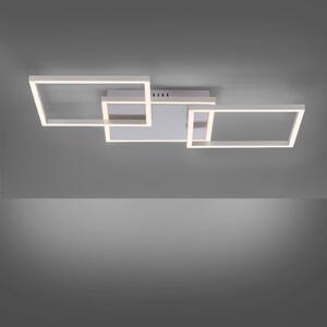 LED stropní svítidlo Iven, ocel, 75x45cm