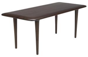 Dutchbone Tmavě hnědý dřevěný konferenční stolek ELROY 85 x 38 cm