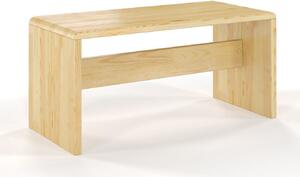 Dřevěná lavice BENK, šířka 80cm, borovice (Barva: Přírodní)