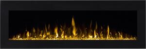 CHEMIN'ARTE - Elektrický nástěnný krb Volcano 3XL 150 cm LED efekt plamene, programovatelné topení, dálkové ovládání