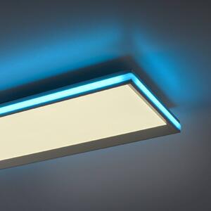 LED stropní svítidlo Galactica, CCT, RGB 100x25cm
