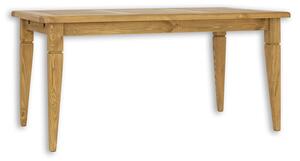 ST702 dřevěný jídelní stůl z přírodní borovice Drewmax (Povrch přírodní vosk!)