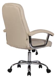 Kancelářská židle Ulverston - umělá kůže | krémová