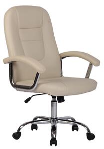 Kancelářská židle Ulverston - umělá kůže | krémová