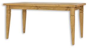 ST702 dřevěný jídelní stůl z přírodní borovice Drewmax (Povrch přírodní vosk!)