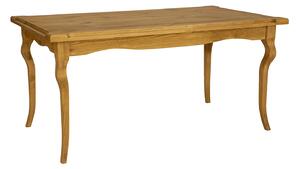 Drewmax ST704 160x90 - Rustikální stůl masiv borovice (Stůl v rustikálním stylu)