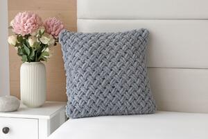 Povlak Knittingly středně šedý Mikropolyester 40/40