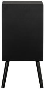Hoorns Černý lakovaný noční stolek Zyzo II. 36 x 30 cm