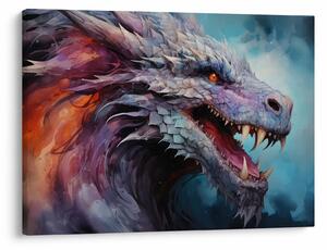 Obraz - Ilustrace draka (70x50 cm)