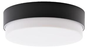 OSMONT TRI53533 TRITON 2 stropní/nástěnné průmyslové plastové svítidlo černá / bílá IP65 2x25W E27