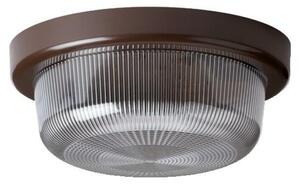OSMONT ELE57243 ELEKTRA 3 L stropní/nástěnné průmyslové plastové svítidlo hnědá / bílá IP54 3000 K 7W LED