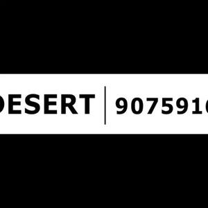 Bodové svítidlo Desert Square – Bílá