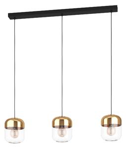 EGLO Závěsné moderní osvětlení MARYVILLA, 3xE27, 40W, bronzová patina 900551