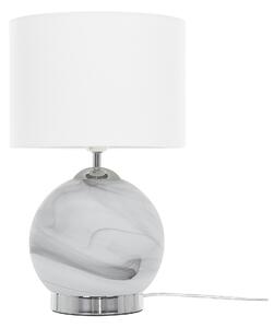 Bílá stolní lampa UELE