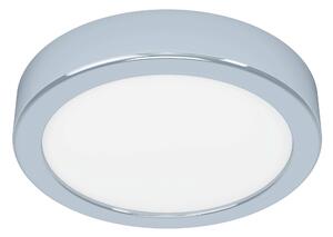 EGLO LED stropní osvětlení do koupelny FUEVA 5, 11W, teplá bílá, 16cm, kulaté, chromované 900639