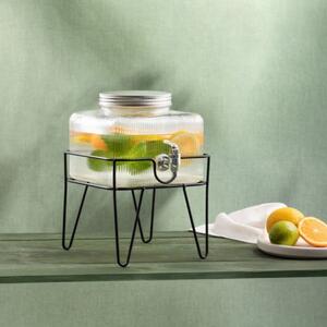 HOMLA Skleněný Calore dávkovač na stojánku 3,5 l